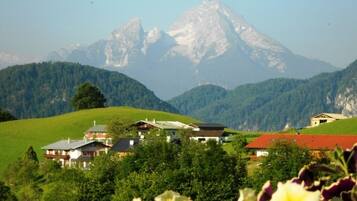 Blick von der Unterkunft