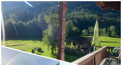 Ferienwohnung 65qm, 2 Schlafzimmer, Balkon, Kochnische, WLAN, max 4 Personen