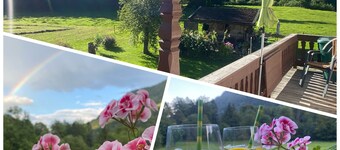 Ferienwohnung 1 (65qm), 2 Schlafzimmer, Balkon, Kochnische, WLAN, max 4 Personen