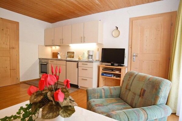 TV, DVD player, table tennis