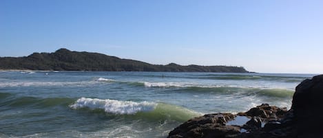 Beach nearby, white sand