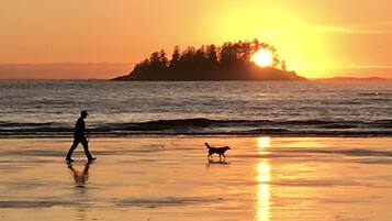 Beach nearby, white sand
