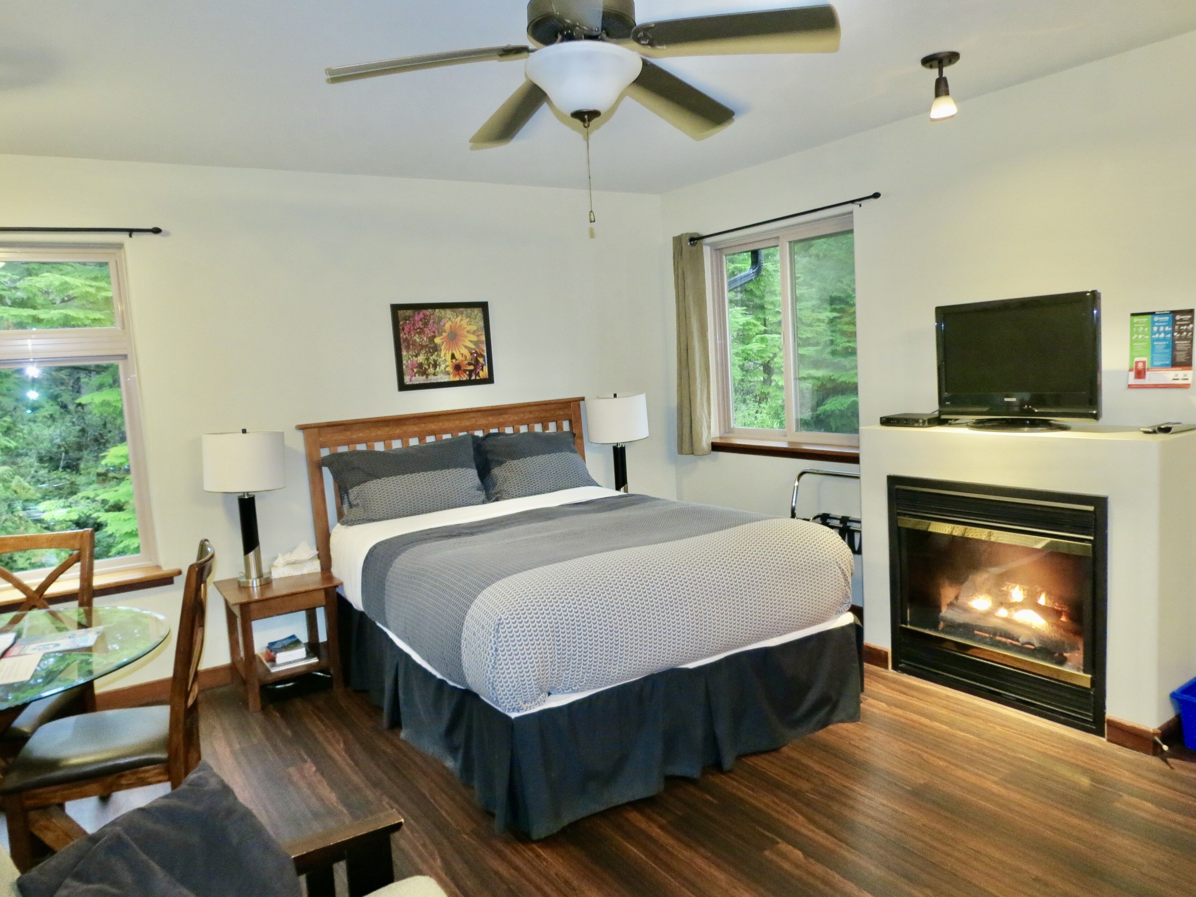 Romantische studio suite, 1 queensize bed (Hummingbird) | 1 slaapkamer, gratis wifi, beddengoed