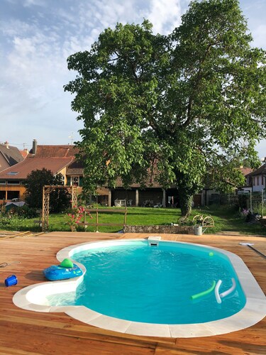 Phil’Audelà Small haven of peace of 50 m2 in a small Alsatian village. 