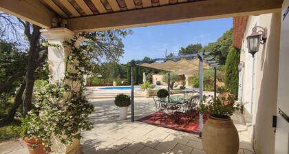 Magnificent Provencal villa of 300 m2 air-conditioned with large south-facing swimming pool