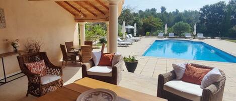 Außenpool, beheizter Pool