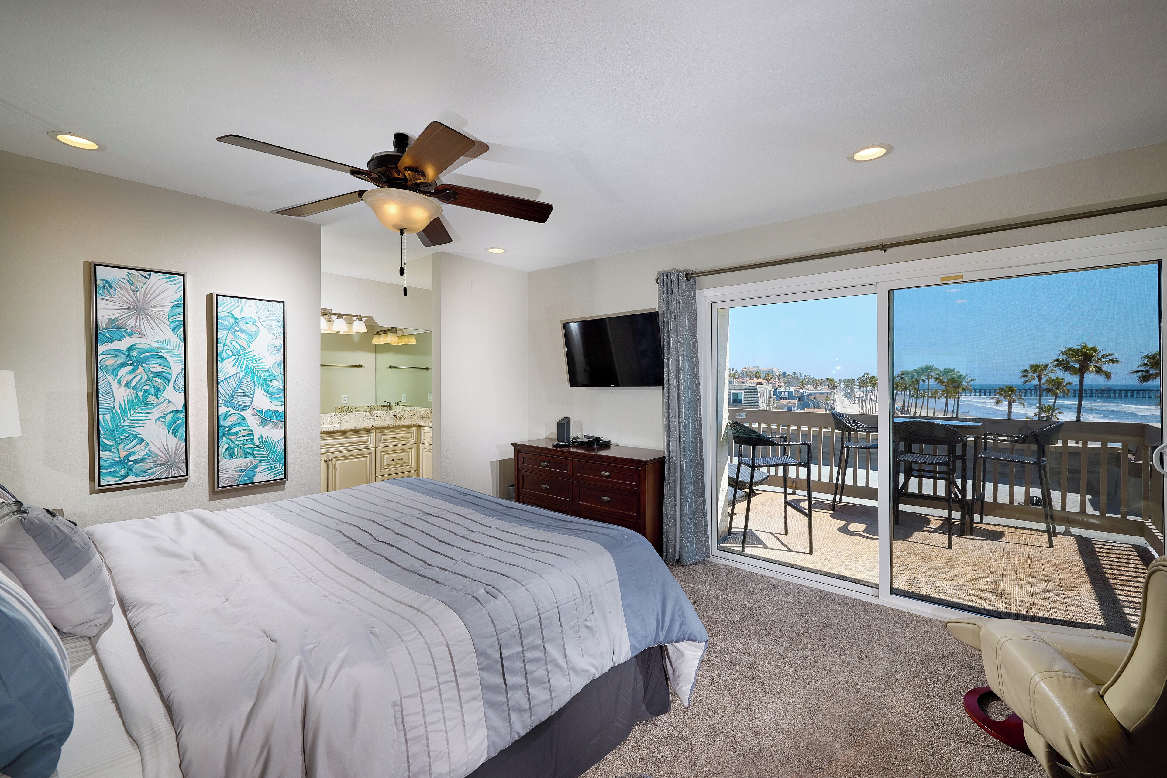 2 bedrooms, iron/ironing board, travel crib, WiFi
