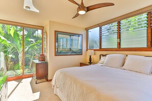 3 chambres, coffre-fort, fer et planche à repasser