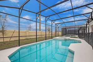 Piscine chauffée