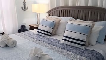 8 bedrooms, iron/ironing board, travel cot, WiFi