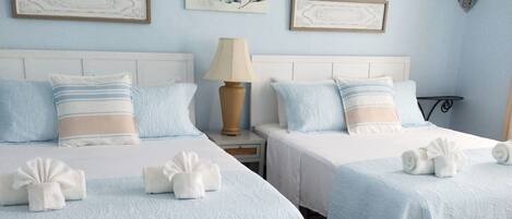 8 bedrooms, iron/ironing board, travel crib, WiFi