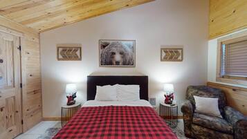 2 slaapkamers, een bureau, een strijkplank/strijkijzer, gratis wifi