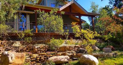 Beautiful home in private setting yet only15 min to town & 10 min to lake