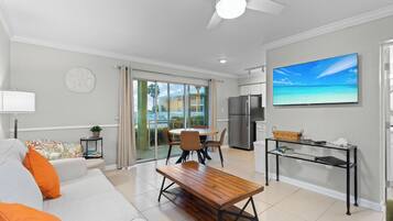 TV, DVD player, stereo, offices