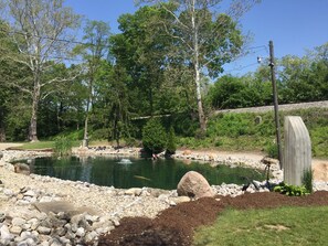 Property grounds - This cabin for adults with a sense of adventure . Romantic setting for adults !  (Logansport)