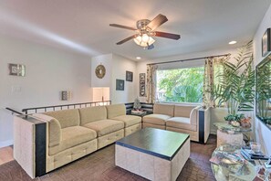 TV, DVD player, books, stereo - 'Vegas Oasis' Home w/ Pool & Spa: 7 Miles to Strip (Las Vegas)