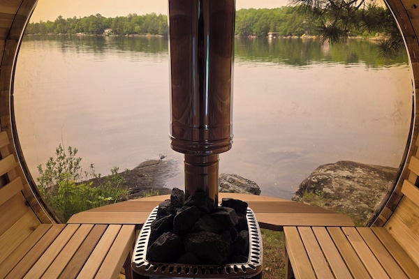 View of Lake from Sauna
