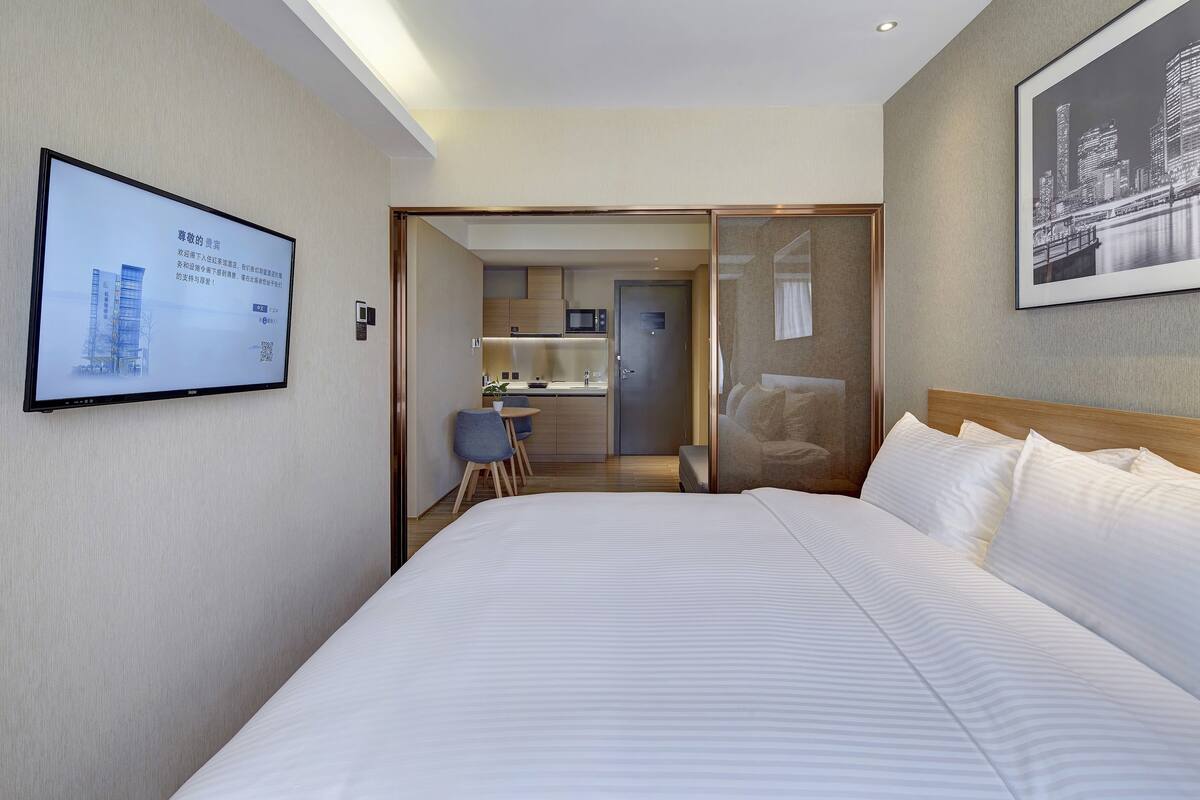 ห้องแฟมิลี่สวีท | โต๊ะทำงาน, ผ้าม่านกันแสง, ห้องเก็บเสียง, Wi-Fi ฟรี