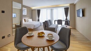 Deluxe Twin Suite | Desk, blackout curtains, soundproofing, free WiFi - Bridal Tea House Hotel - Guangzhou Panyu Square Metro Station Branch (Guangzhou)