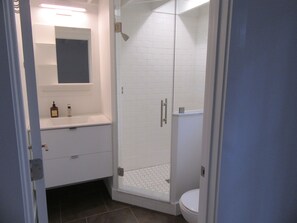 Shower, hair dryer, towels, soap - Renew@Coniferidge ... Located in a beautiful wooded setting. (Charlottesville)
