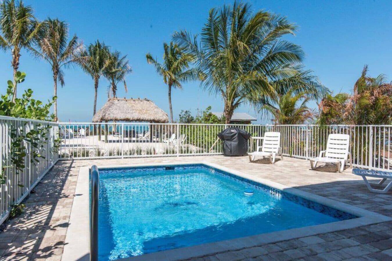 Et oppvarmet basseng