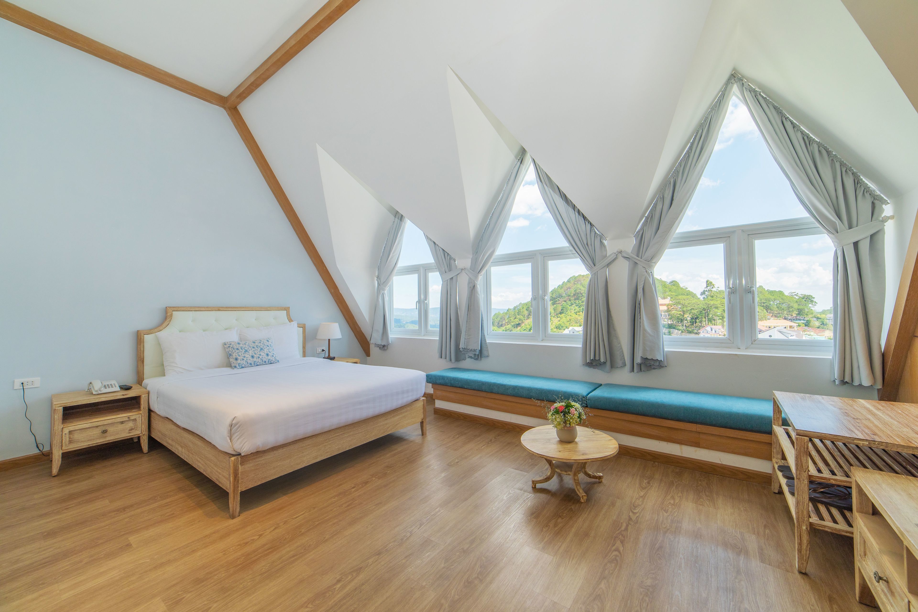 luxury double room | view from room