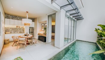 Honeymoon Villa, 1 King Bed, Pool View | View from room