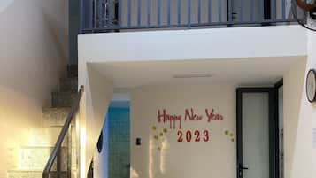 Apartamento família (B) | Terraço/pátio