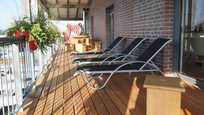 Apartment, 6 bedrooms, 5 bathrooms, sauna, terrace, garden | Terrace/patio