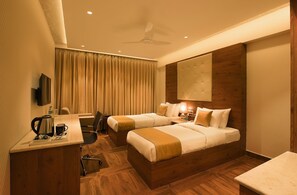 In-room safe, desk, free WiFi - White Lotus Hotel (Udupi)