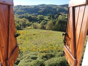 Property grounds - Holiday rental with pool and views of Lake Raviège  (La Salvetat-sur-Agout)