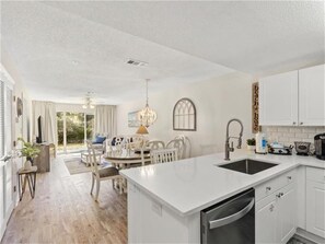 Fridge, microwave, oven, stovetop - Ground floor, private beach access, pool, tennis! (Miramar Beach)