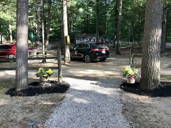 Property grounds - Cute Cottage on Arbutus Lake with Washer & Dryer, minutes to Traverse City (Traverse City)