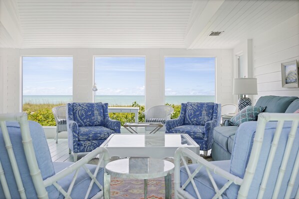 Interior - A Serene Gulf-Front Escape with Private Pool and Guest House (Captiva)