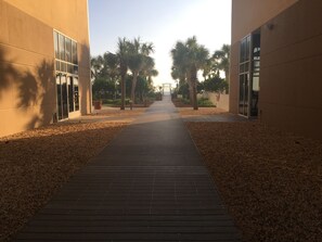 Enceinte de l’hébergement