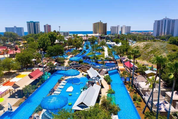 Pool - Pet Friendly private beach entry heated pool tenni (Miramar Beach)