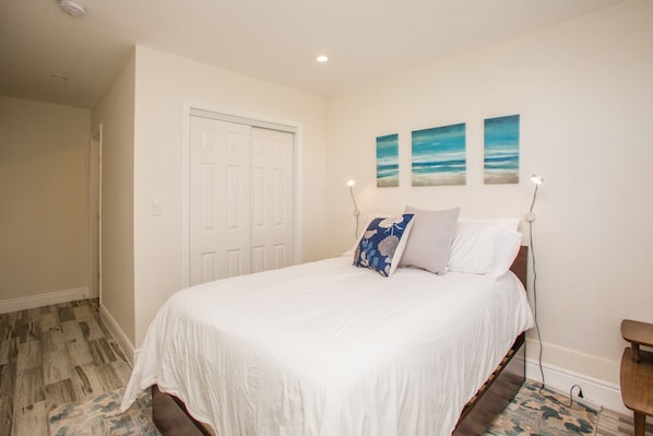 2 chambres, literie hypoallergénique