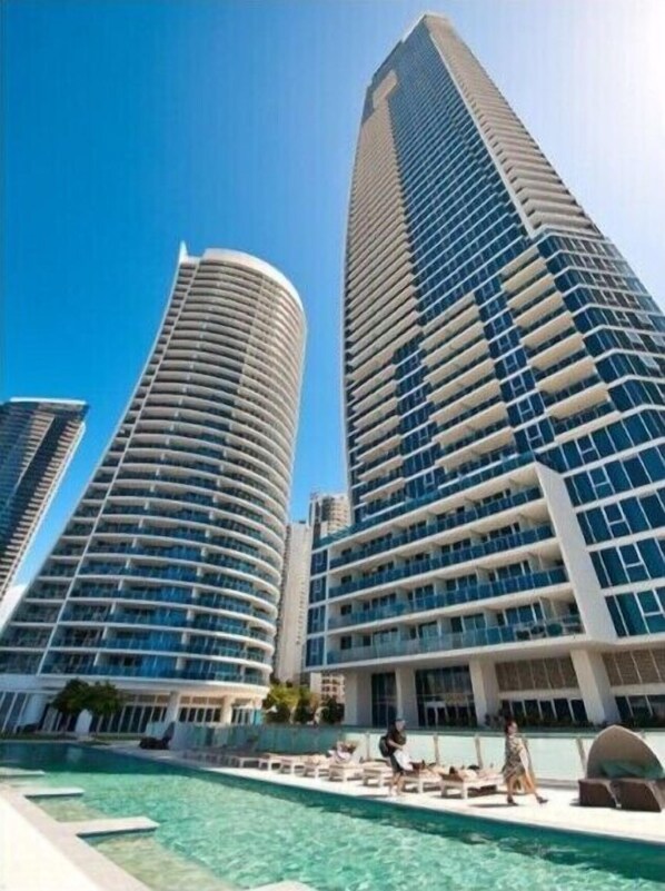 Indoor pool, a heated pool