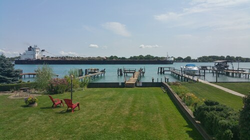 Ship Watcher's Paradise on the St. Clair River