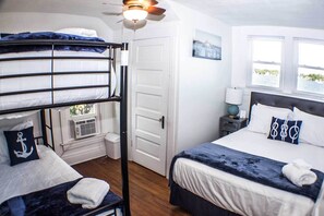 3 bedrooms, iron/ironing board, travel cot, WiFi