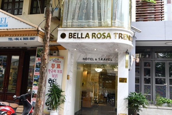 Inngangur gististaðar