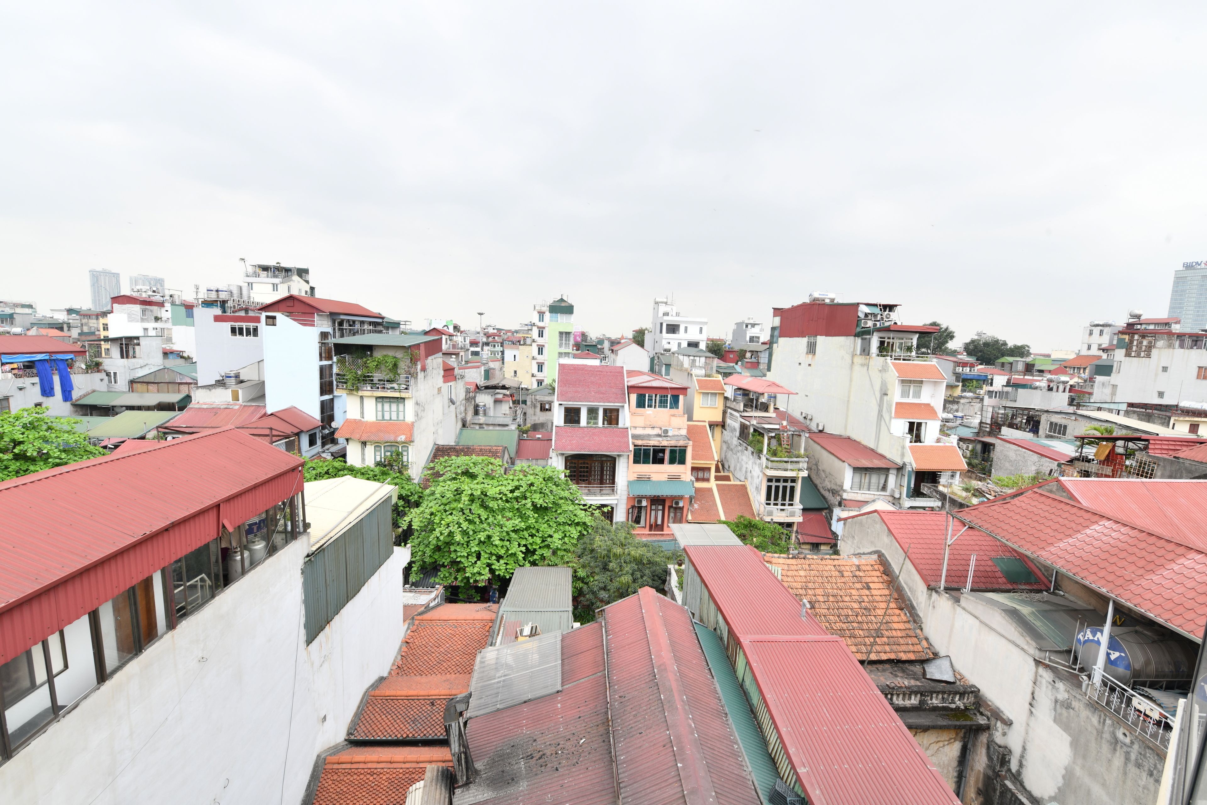 outdoor banquet area