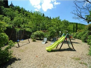 Children's area - Three bedrooms apt. F in a Old Pasta factory with shared pool (Greve in Chianti)