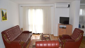 Family Apartment, 3 Bedrooms, Bay View | Living area - Apartments Dobrisa (Kotor)