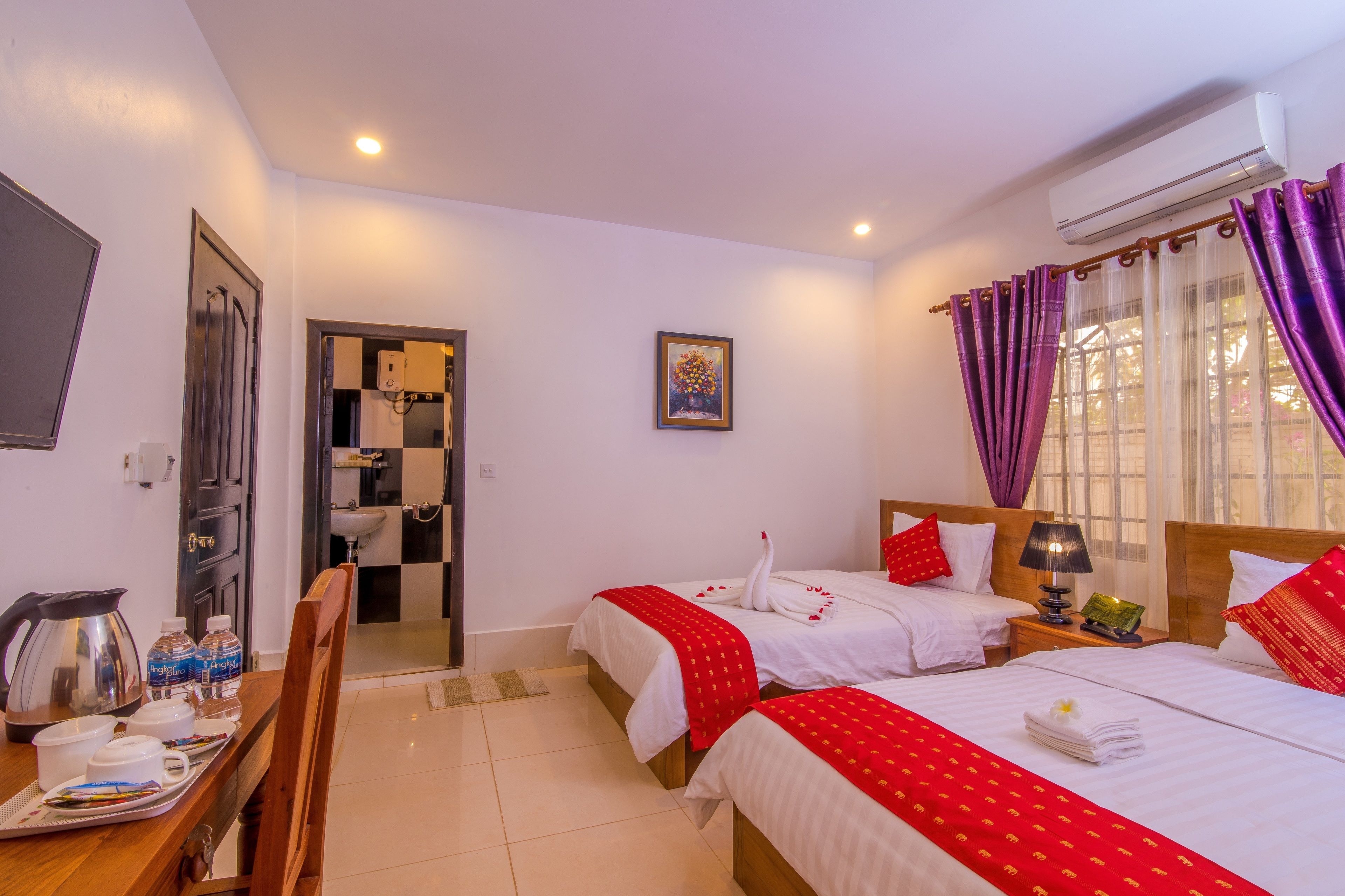 standard twin room | egyptian cotton sheets, premium bedding, down duvets, pillow-top beds