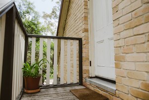 Entrada de la propiedad