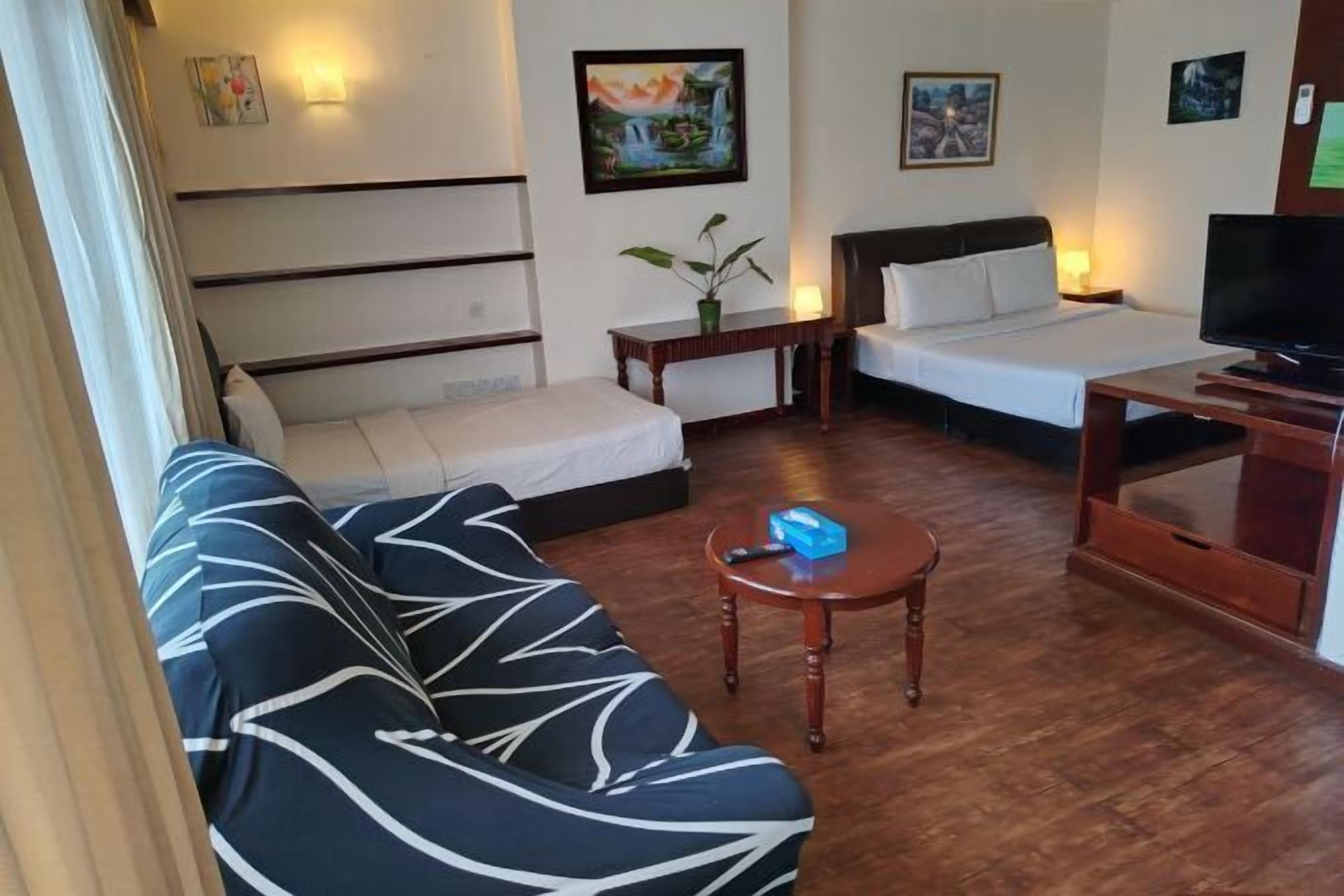 Premium bedding, soundproofing, iron/ironing board, rollaway beds