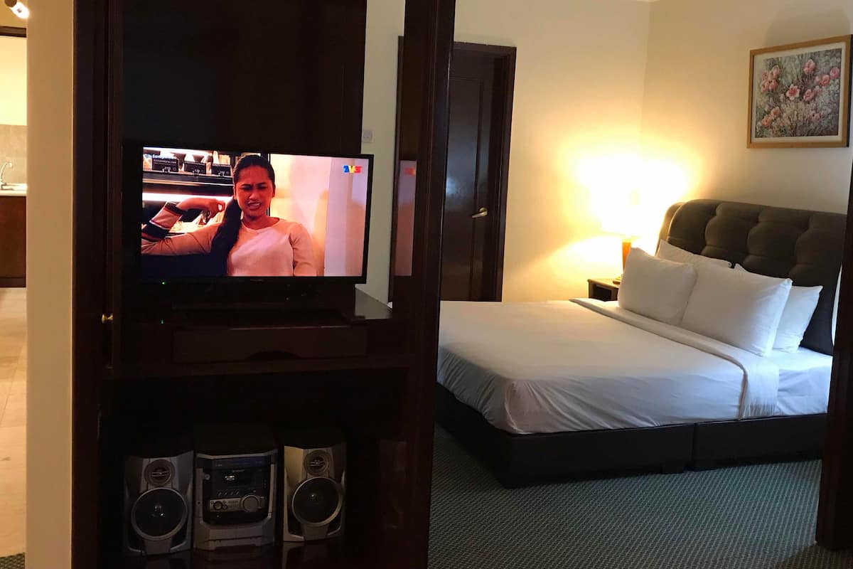 1 habitación, ropa de cama de alta calidad y sistema de insonorización