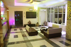 Sitzecke in der Lobby