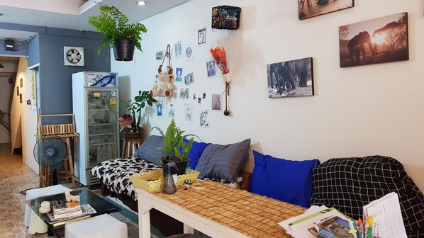 Lobby sitting area